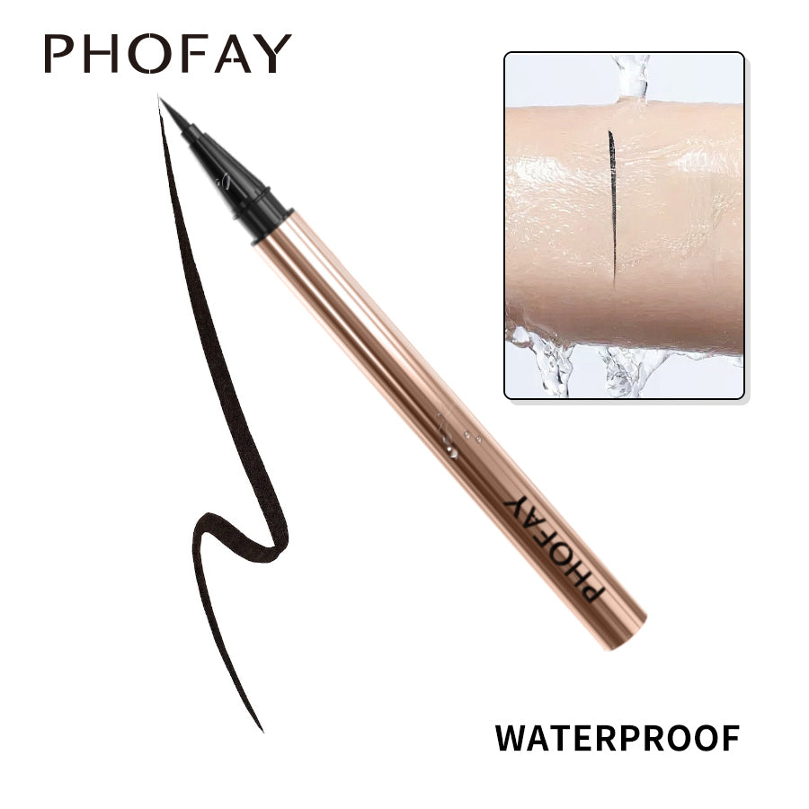Liquid Eyeliner Pen Black – Smooth Precision Makeup Long Lasting