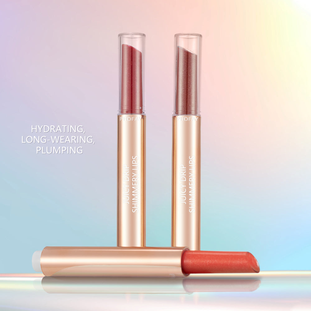 PHOFAY Juicy Lip Gloss Shiny Finish Smooth Texture