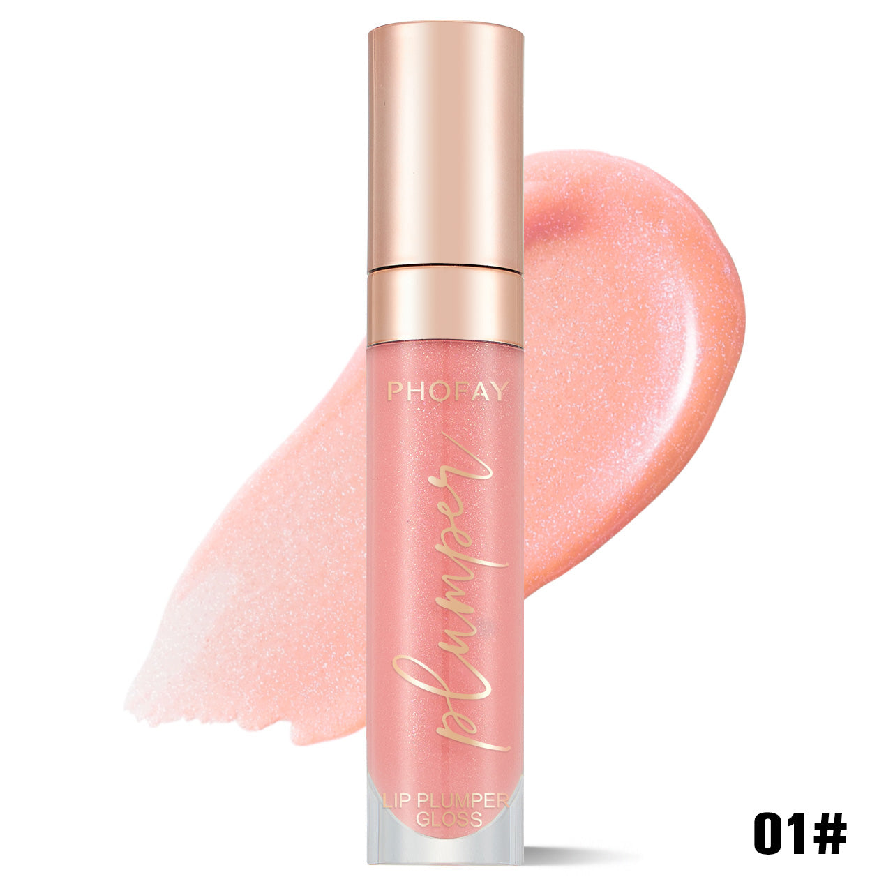 PHOFAY Shiny Lip Gloss | Moisturizing Hydrating Smooth Finish
