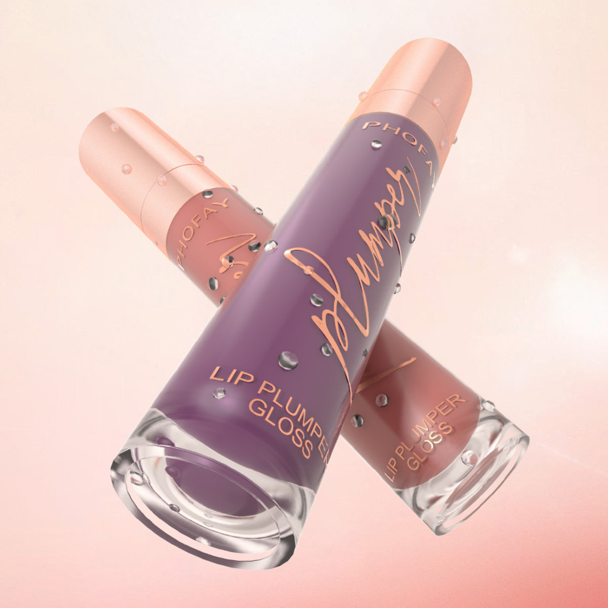 PHOFAY Shiny Lip Gloss | Moisturizing Hydrating Smooth Finish