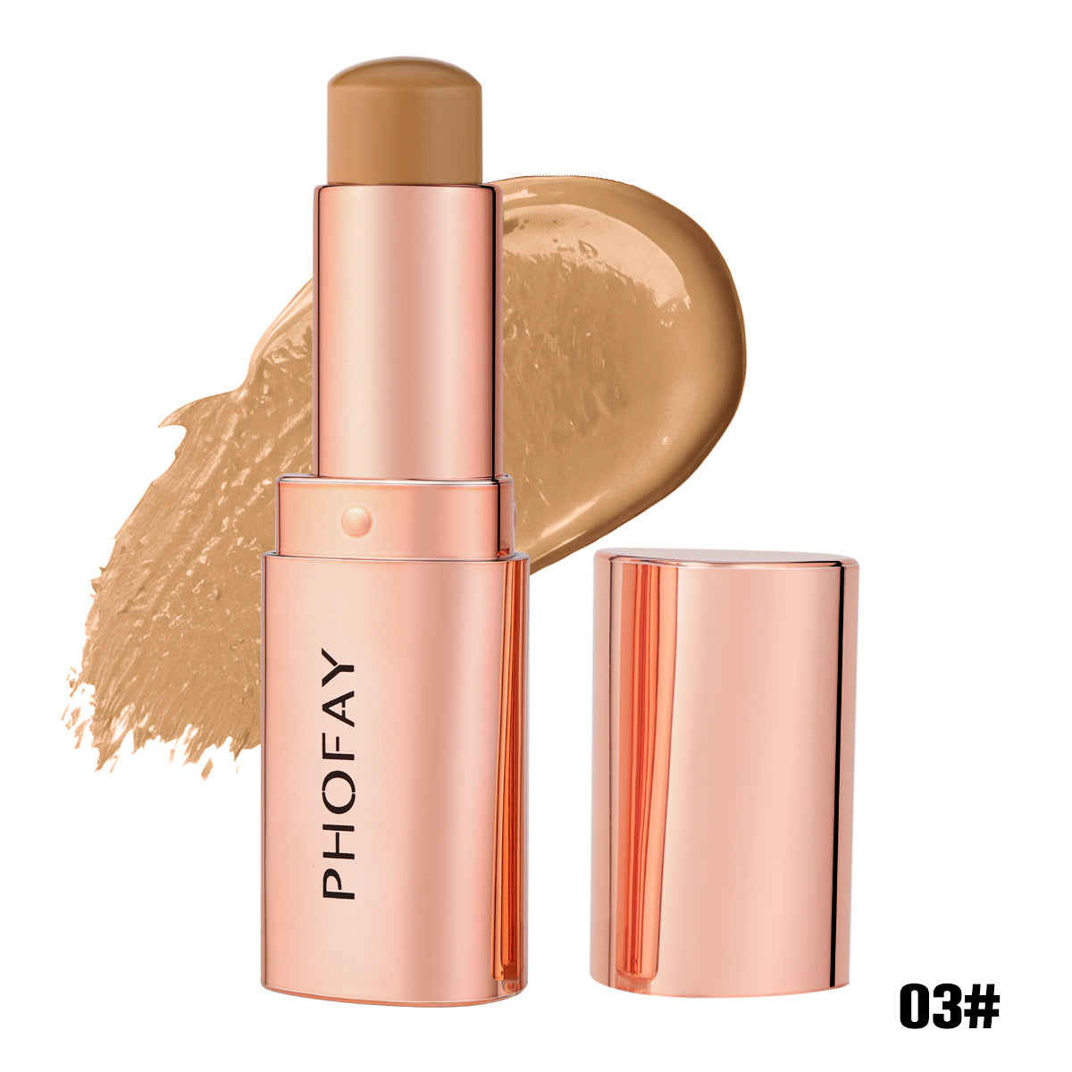 PHOFAY Cream Contour Stick Face Sculpting Makeup Long Lasting Blendable