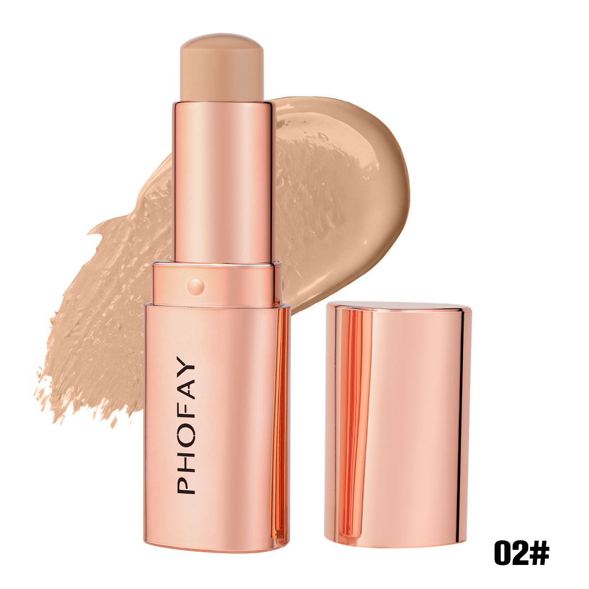 PHOFAY Cream Contour Stick Face Sculpting Makeup Long Lasting Blendable