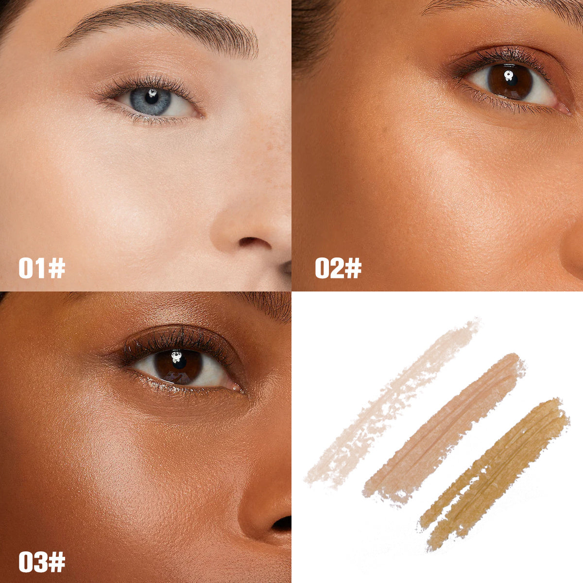 PHOFAY Cream Contour Stick Face Sculpting Makeup Long Lasting Blendable