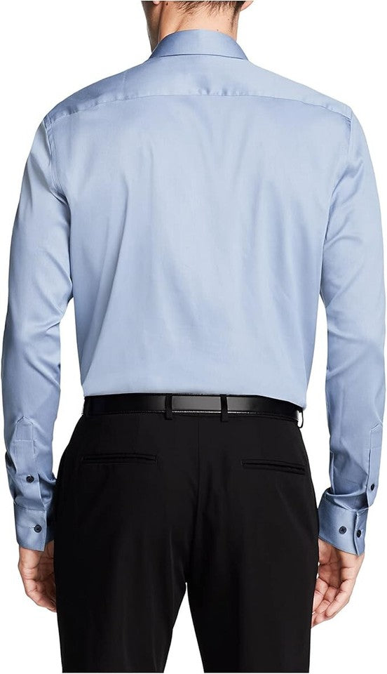 Van Heusen Men's Dress Shirt Regular Fit Stain Shield Stretch