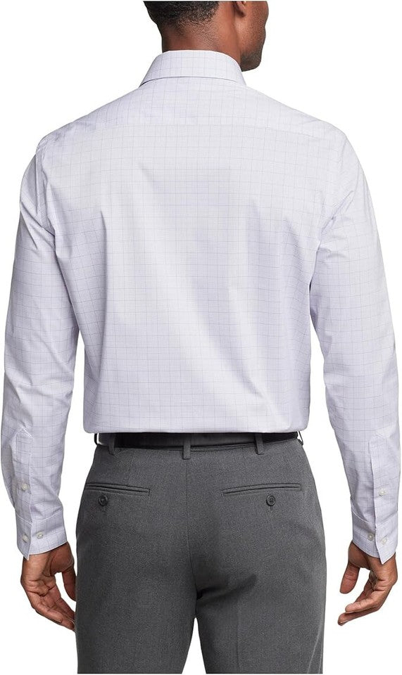 Van Heusen Men's Dress Shirt Regular Fit Ultra Wrinkle Free Flex Collar Stretch