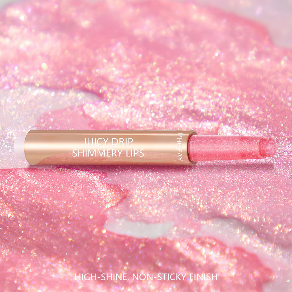 PHOFAY Juicy Lip Gloss Shiny Finish Smooth Texture