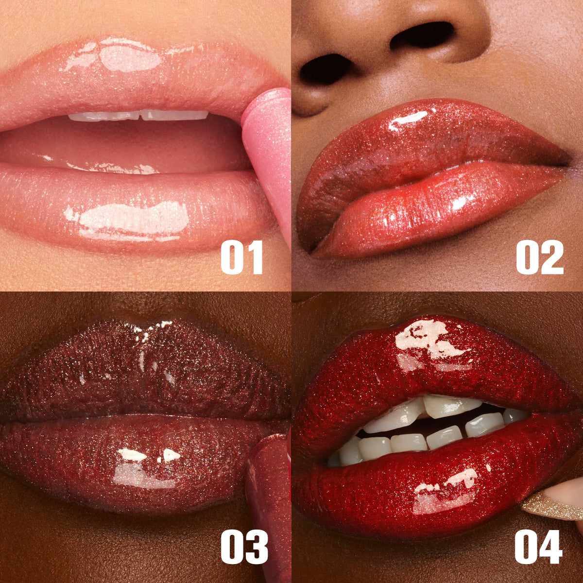 PHOFAY Juicy Lip Gloss Shiny Finish Smooth Texture