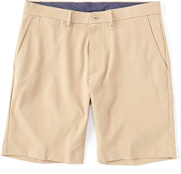 Cremieux Atwood Performance Flat-Front 9" Inseam Shorts Stone (Stone 11B, 40)