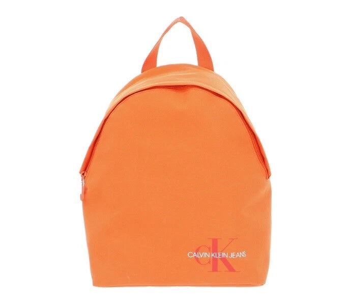 $128.00 Calvin Klein Round Backpack 35 Mandarin Orange