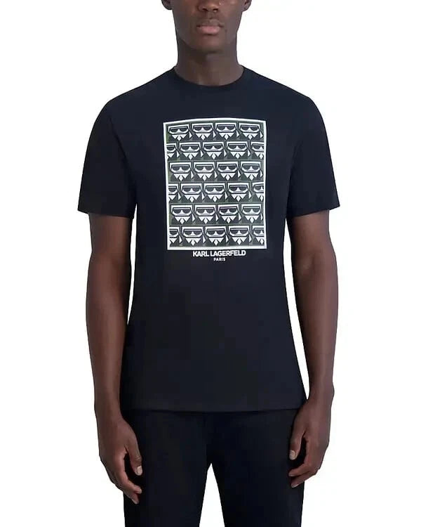 $59 karl lagerfeld Paris Men's 100% cotton shirt Black Size Medium