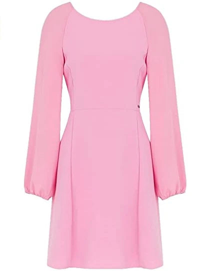 $140 A|X ARMANI EXCHANGE Women's Loose Sleeve Skater Dress, Walk of Fame, 0
