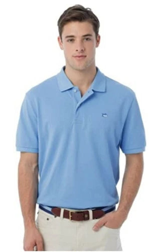Southern Tide Men's  Short Sleeve Classic Skipjack Polo (Ocean Channel-S)
