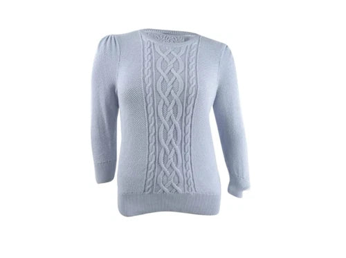 Ralph Lauren Women pullover sweater, Color: Toile blue/ Lilac, Size: PS