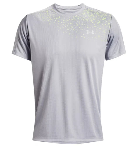 Under Armour Men's UA Speed Stride T-Shirt, Light Grey 2XL